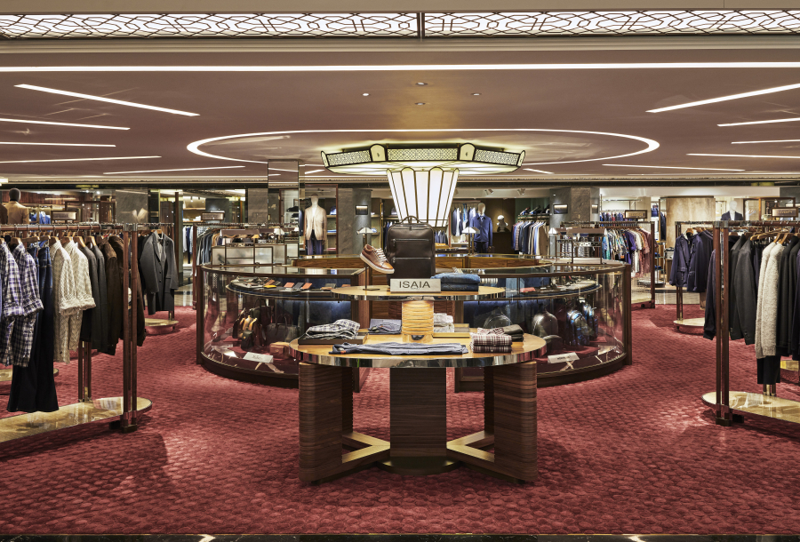 Harrods Opens Men's Space With Brand Names, Not Categories, Dominating